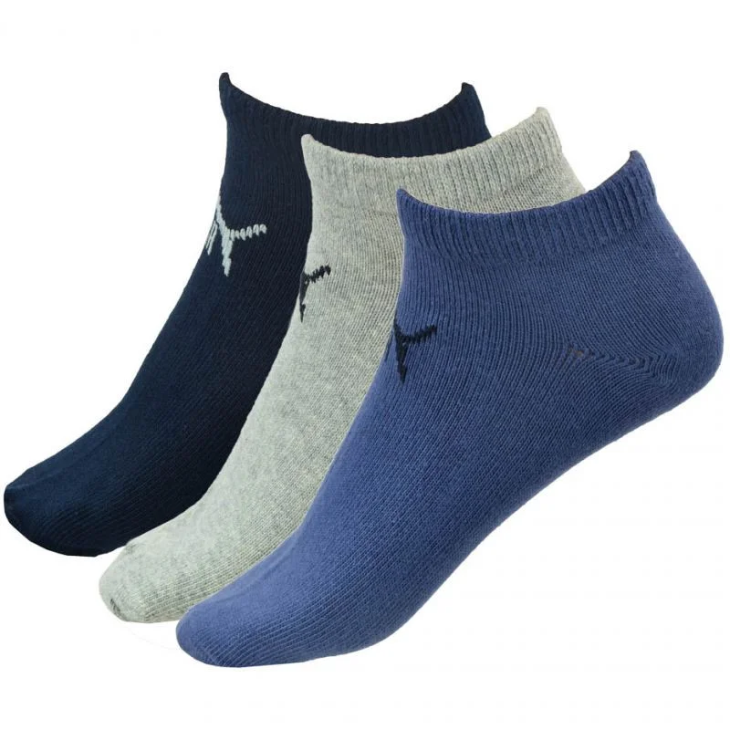 Kotníkové ponožky do tenisek Puma šedé, modré, černé