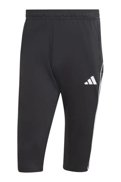 Pánské černé 3/4 kalhoty Tiro 23 League Adidas
