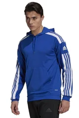 Pánská modrá sportovní mikina Squadra 21 Hoody  Adidas