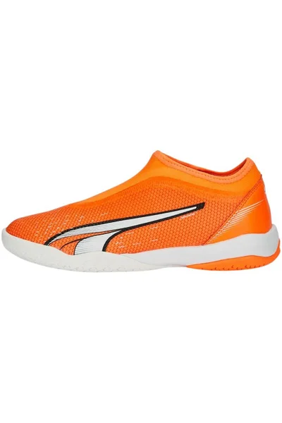 Dětské oranžové sálové tenisky Puma
