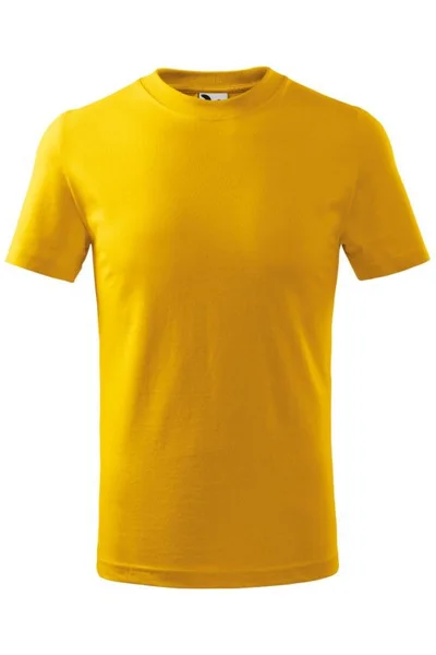 Dětské žluté tričko Classic New J Malfini