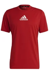 Červené pánské tréninkové tričko Adidas