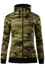 Dámská maskáčová mikina Camo Zipper Malfini