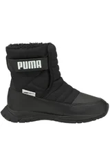 Černé zimní dětské boty Puma