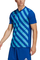 Pánský modrý fotbalový dres Entrada 22 Graphic Jersey Adidas