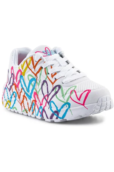Dětské srdíčkové tenisky Skechers