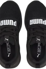 Dětské černé boty Wired Run Puma