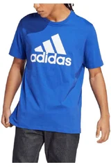 Světle modré pánské tričko Adidas s krátkým rukávem