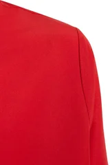 Dětská červená mikina na zip Entrada 22 Presentation Adidas