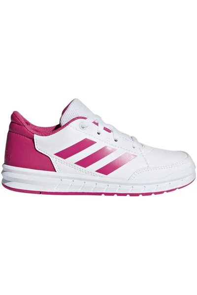 Dívčí sportovní obuv Adidas růžovo-bílá