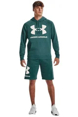 Pánská zelená mikina Rival Fleece Big Logo HD Under Armour