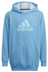 Dětská modrá mikina Badge of Sport Hoodie Adidas