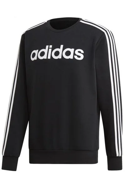 Černá pánská mikina s logem Adidas