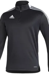 Pánská černá  fotbalová mikina Tiro 21 Warm Top  Adidas