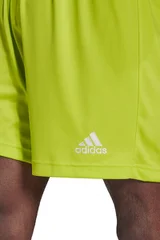 Pánské limetkově zelené fotbalové šortky Entrada 22 Adidas