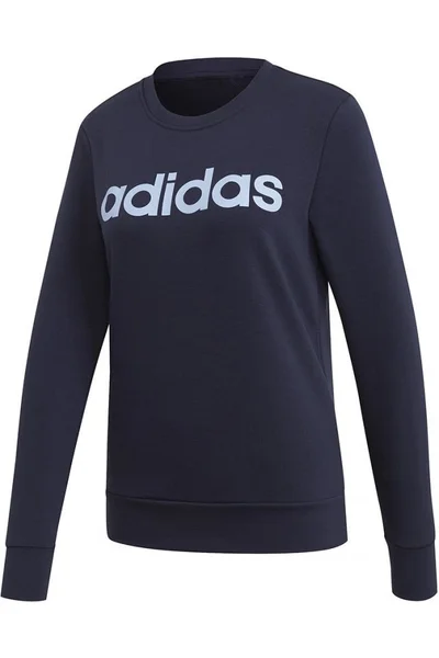Pohodlná dámská mikina s nápisem Adidas