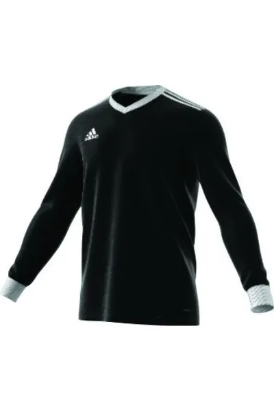Pánské černé fotbalové tričko Table 18 Jersey Long Sleeve Adidas