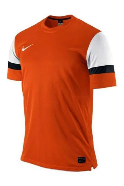 Pánské oranžové fotbalové tričko Nike Trophy s technologií Dri-FIT