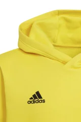 Dětská žlutá fotbalová mikina Entrada 22 Hoody  Adidas