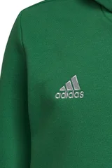 Dětská zelená fotbalová mikina Entrada 22 Hoody Y Adidas