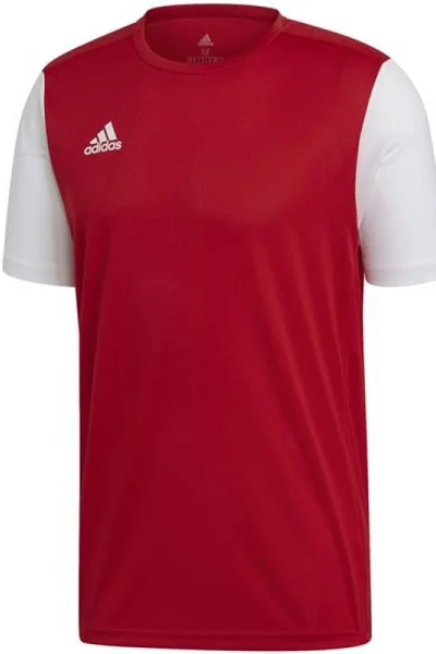 Pánské červené fotbalové tričko Estro 19 JSY Adidas