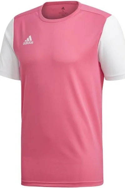 Pánské růžové fotbalové tričko Estro 19 JSY Adidas
