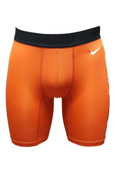 Pánské oranžové sportovní kraťasy Hypercool Max Compression Nike