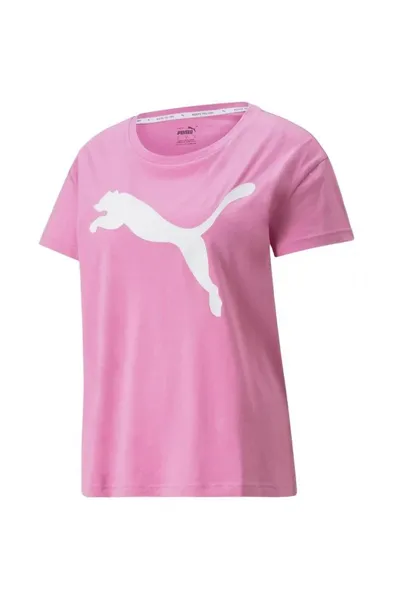 Dámské růžové tričko Rtg Logo Opera  Puma