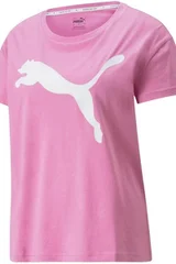 Dámské růžové tričko Rtg Logo Opera  Puma