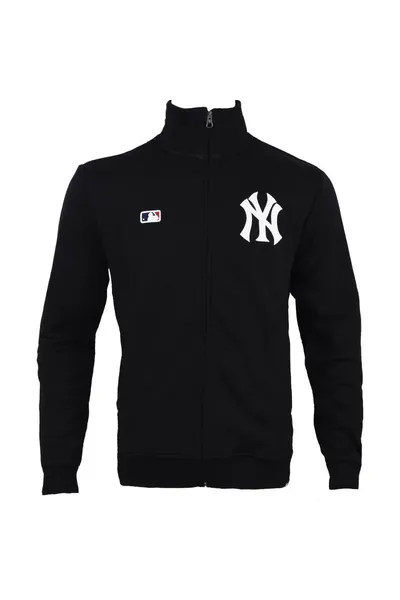 Pánská černá mikina Mlb New York Yankees Embroidery Helix Track Jkt
