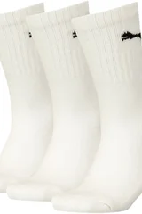 Dětské bílé sport ponožky Puma (3 páry)