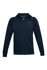 Pánská tmavě modrá mikina Rival Fleece FZ Under Armour