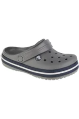 Dětské šedé pantofle Crocs Crocband Clog K