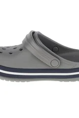 Dětské šedé pantofle Crocs Crocband Clog K