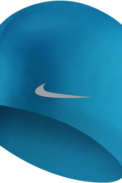 Dětská modrá plavecká čepice Nike Os Solid