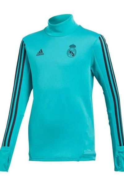 Dětská modrá mikina Real Madrid Training Top  Adidas