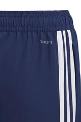 Dětské tmavě modré fotbalové kalhoty Tiro 19 Woven Adidas