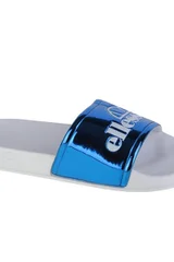Dámské modrobílé pantofle Ellesse Giselle Slides