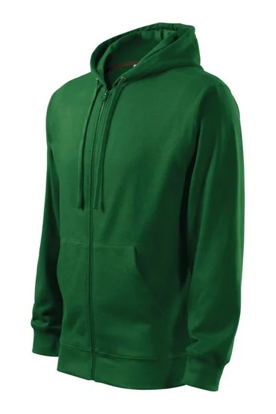 Pánská tmavě zelená mikina Trendy Zipper Malfini