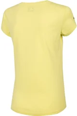 Dámské žluté tričko 4F