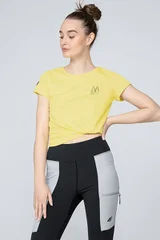 Dámské žluté tričko 4F