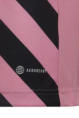 Dětský růžovo-černý dres Entrada 22 Graphic Jersey Adidas