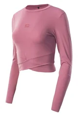 Dámské růžové tričko IQ Yogini