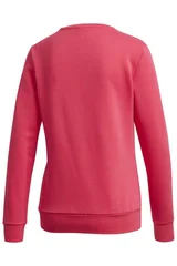 Dámská růžová mikina Adidas Essentials Linear Crewneck