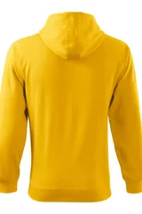 Pánská žlutá mikina s kapucí Trendy Zipper  Malfini