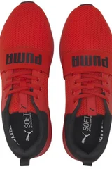 Pánské červené  boty Wired Run High Risk Puma