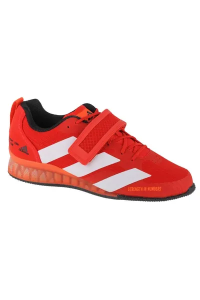 Pánské červené boty do posilovny Adipower Weightlifting 3  Adidas