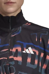 Dámská vzorovaná mikina Adidas se stojáčkem