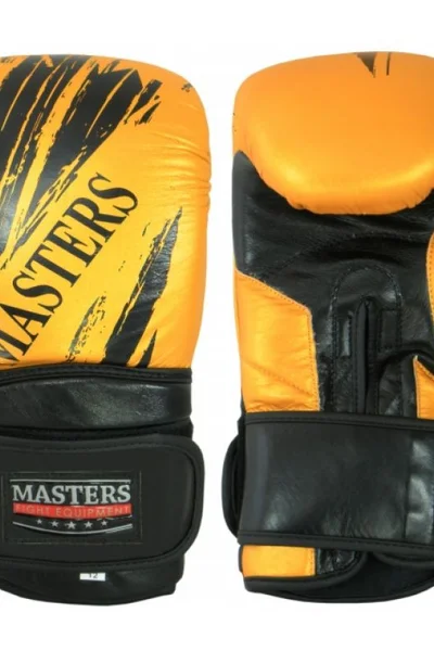 Kožené boxerské rukavice Masters (12 oz)