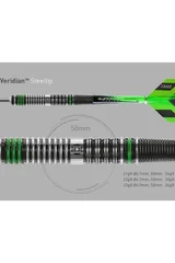 Šipky Harrows Veridian 90% Steeltip